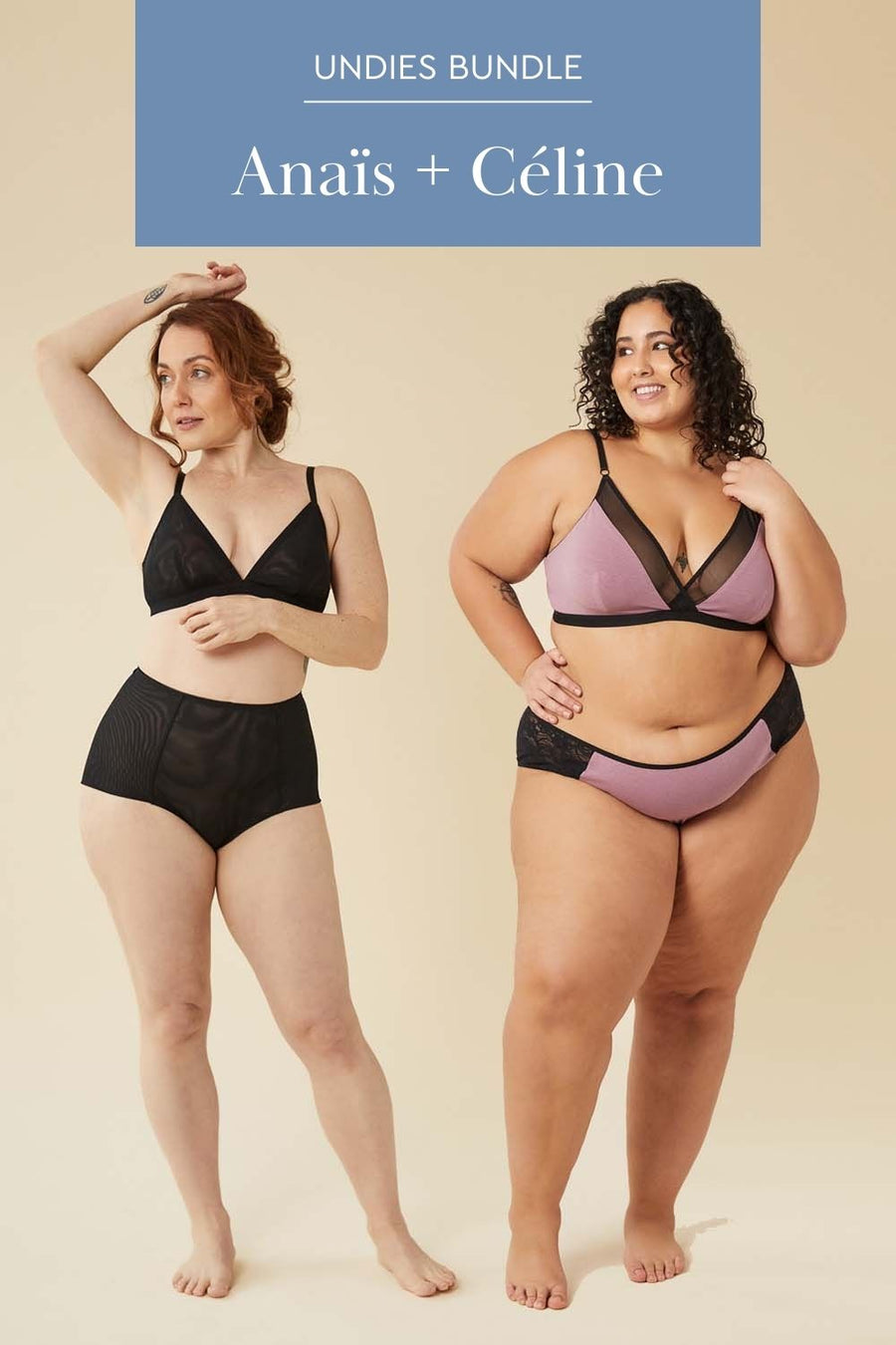 Anaïs Undies + Céline Bralette Bundle