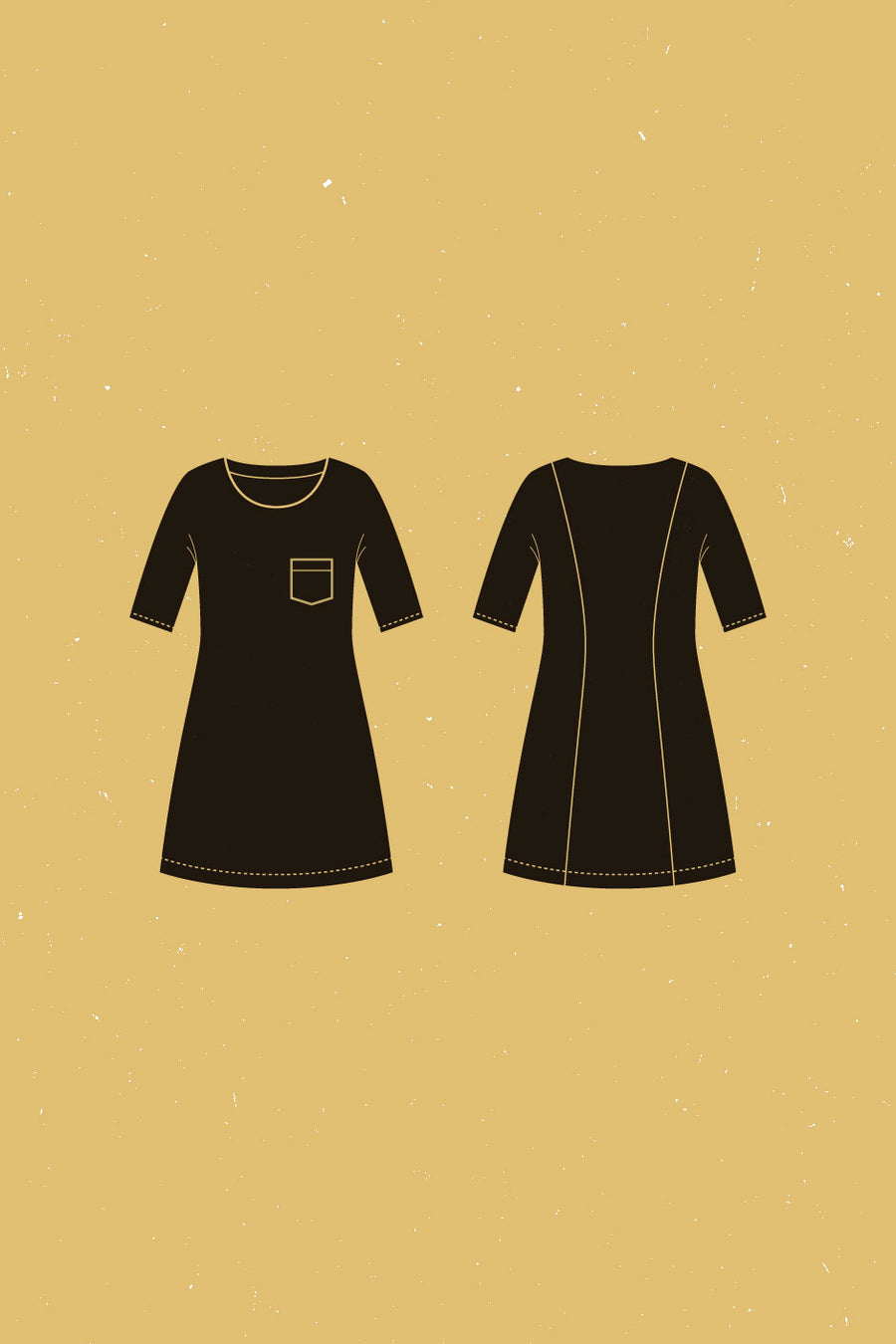 Arum Dress Pattern | Patron de Robe Arum | Deer & Doe