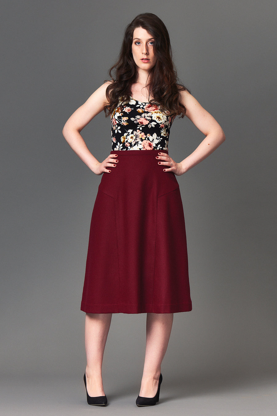 Azara Skirt Pattern | Patron de Jupe Azara | Deer & Doe