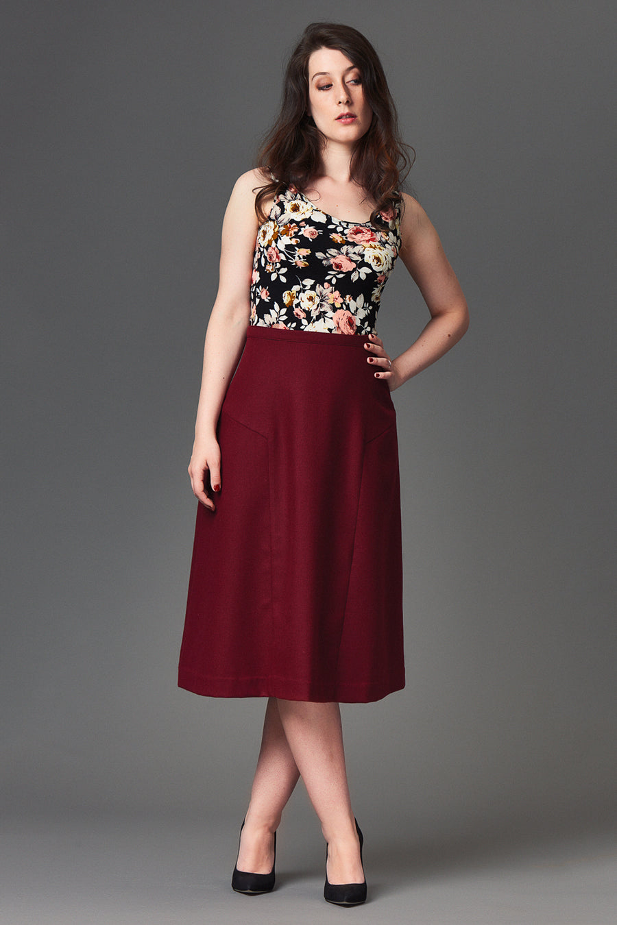 Azara Skirt Pattern | Patron de Jupe Azara | Deer & Doe