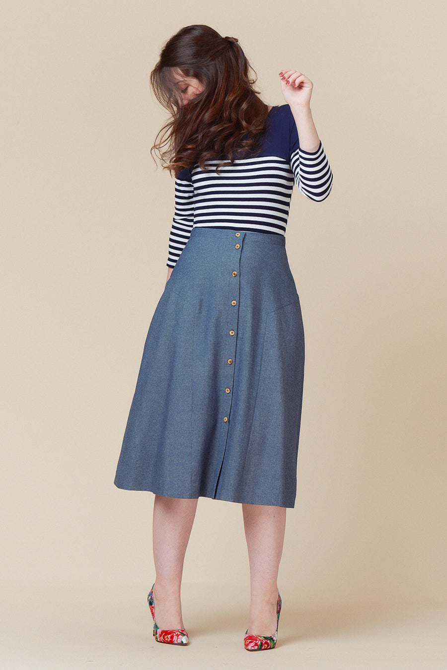 Azara Skirt Pattern | Patron de Jupe Azara | Deer & Doe