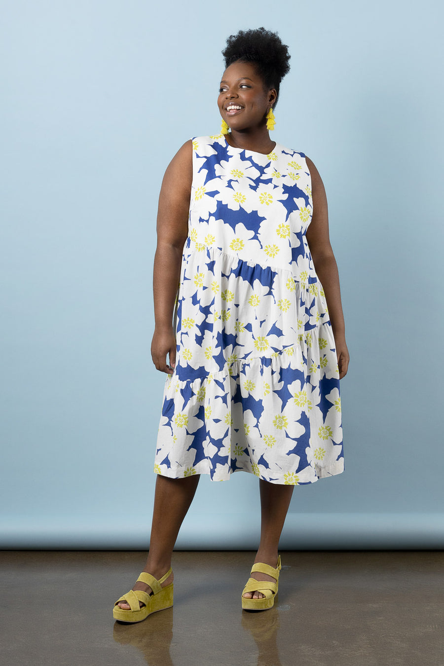 Azure Midi Dress | Plus Size Dress Pattern | Closet Core Crew