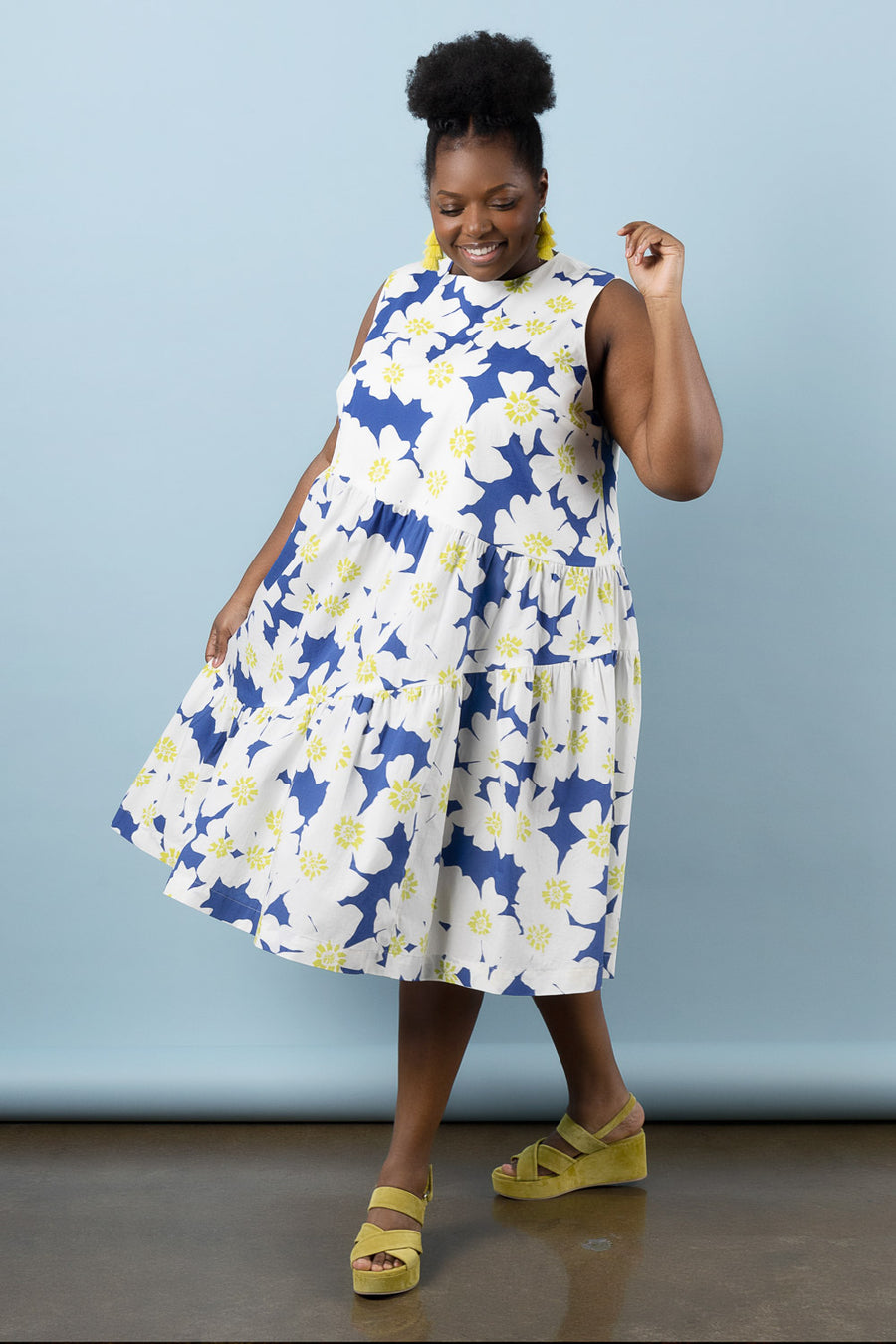 Azure Midi Dress | Plus Size Dress Pattern | Closet Core Crew