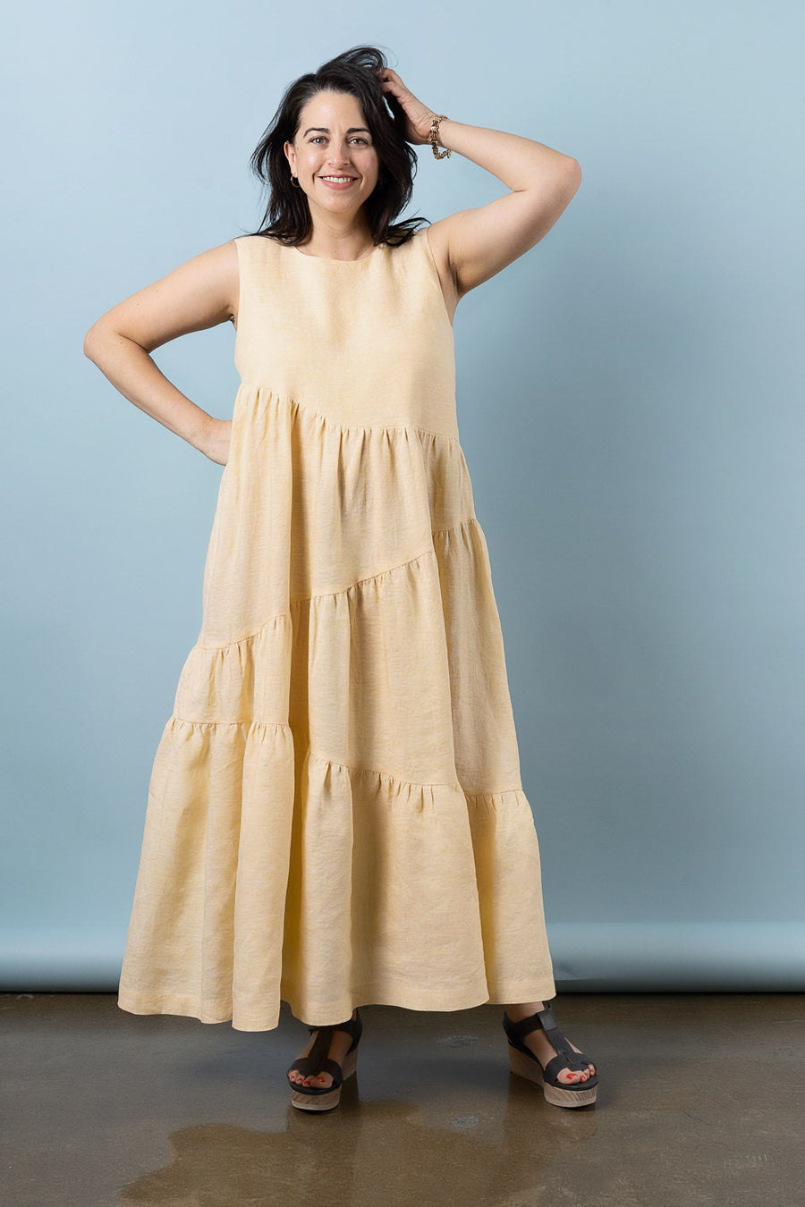 Azure Maxi Dress | Dress Pattern | Closet Core Crew