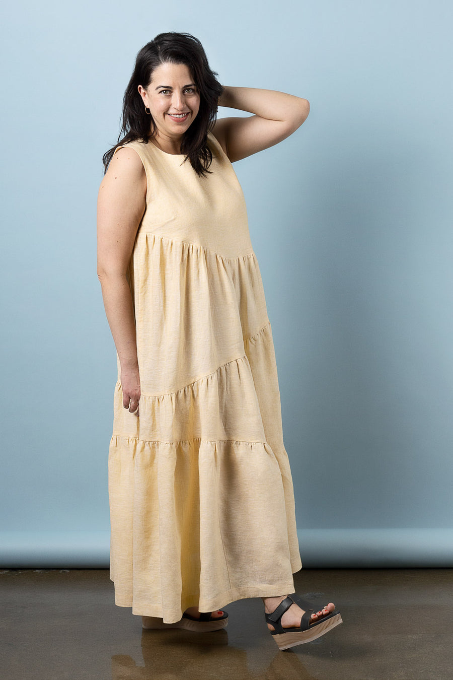 Azure Maxi Dress | Dress Pattern | Closet Core Crew