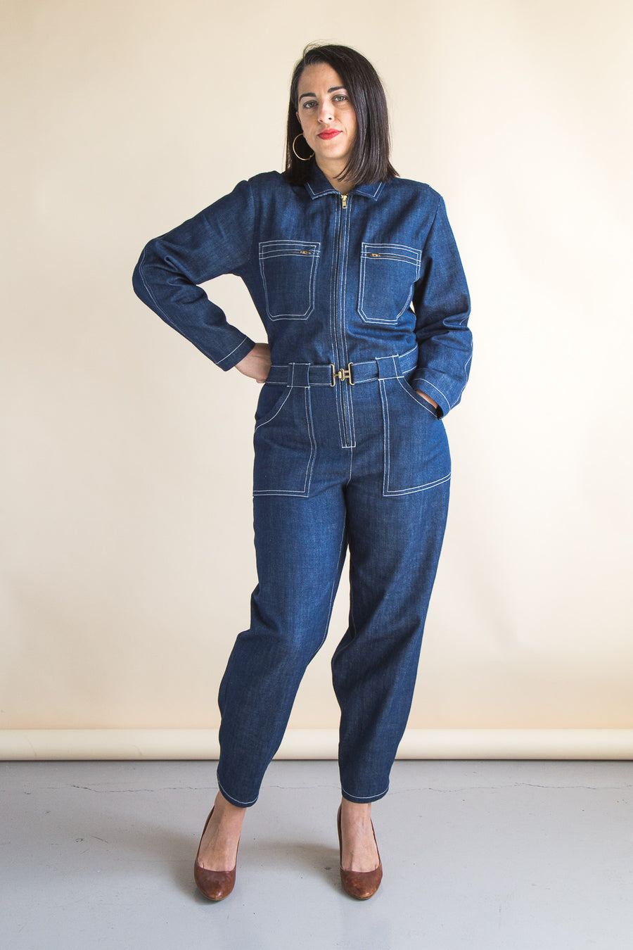 Blanca Flight Suit pattern / Boiler suit pattern from Closet Core Patterns