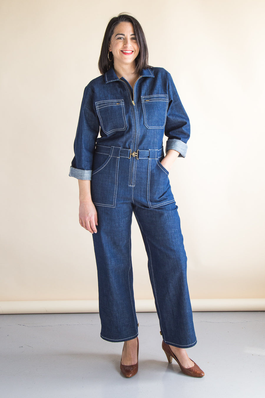 Blanca Flight Suit pattern / Boiler suit pattern from Closet Core Patterns