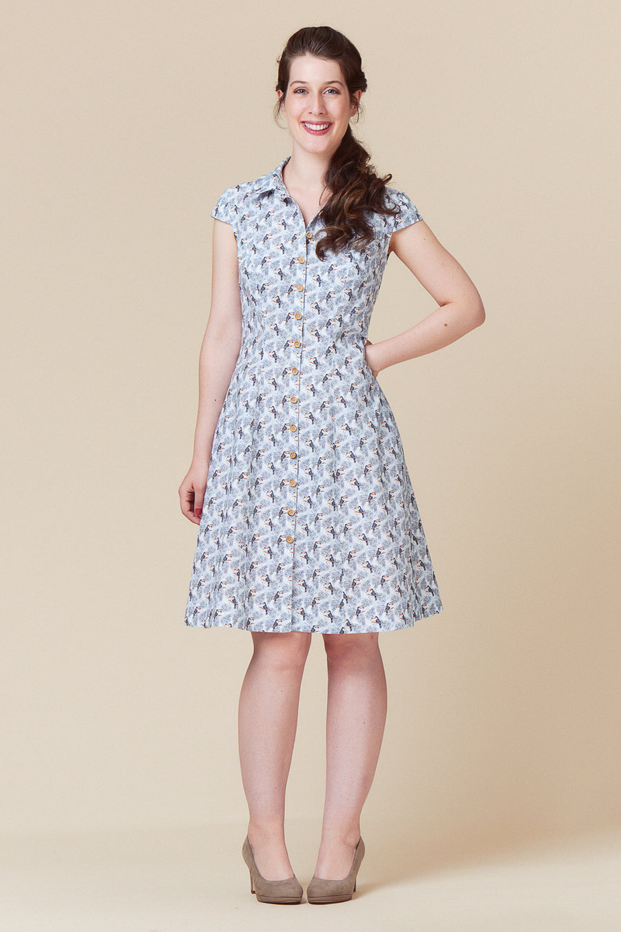 Bleuet Dress Pattern | Patron de Robe Bleuet | Deer & Doe