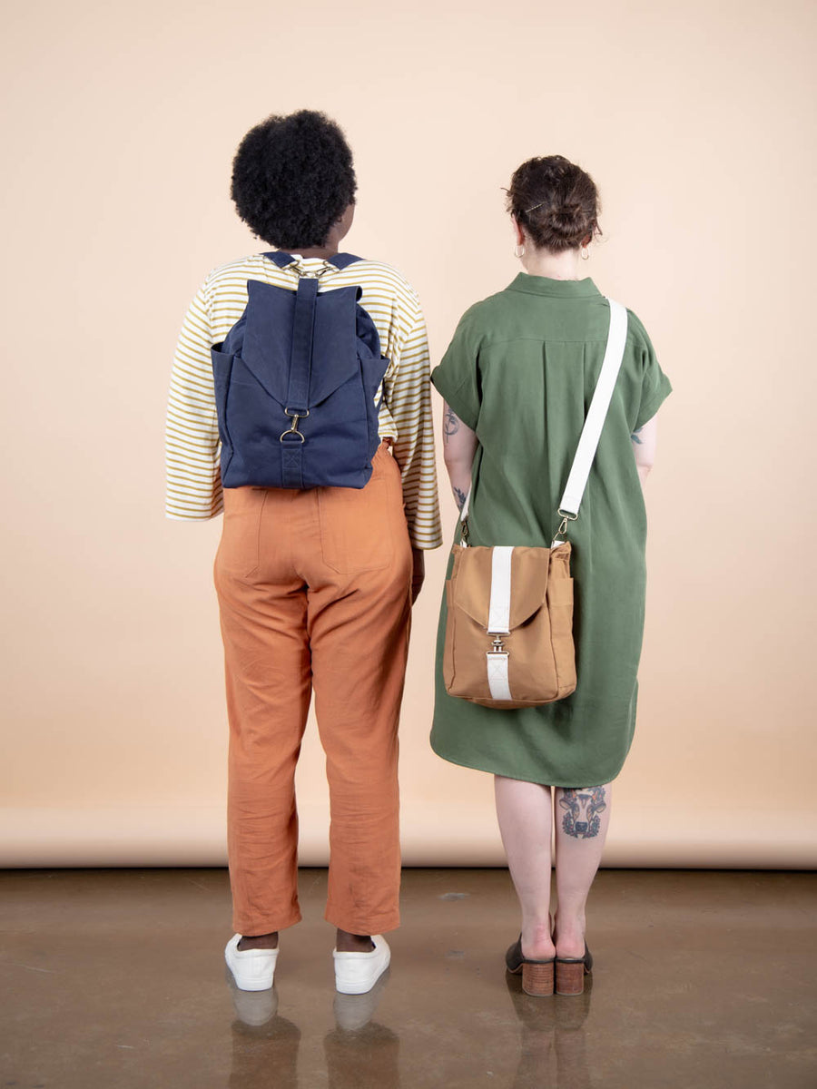 Butterscotch Convertible Bag | Backpack and Crossbody Bag | Closet Core Crew