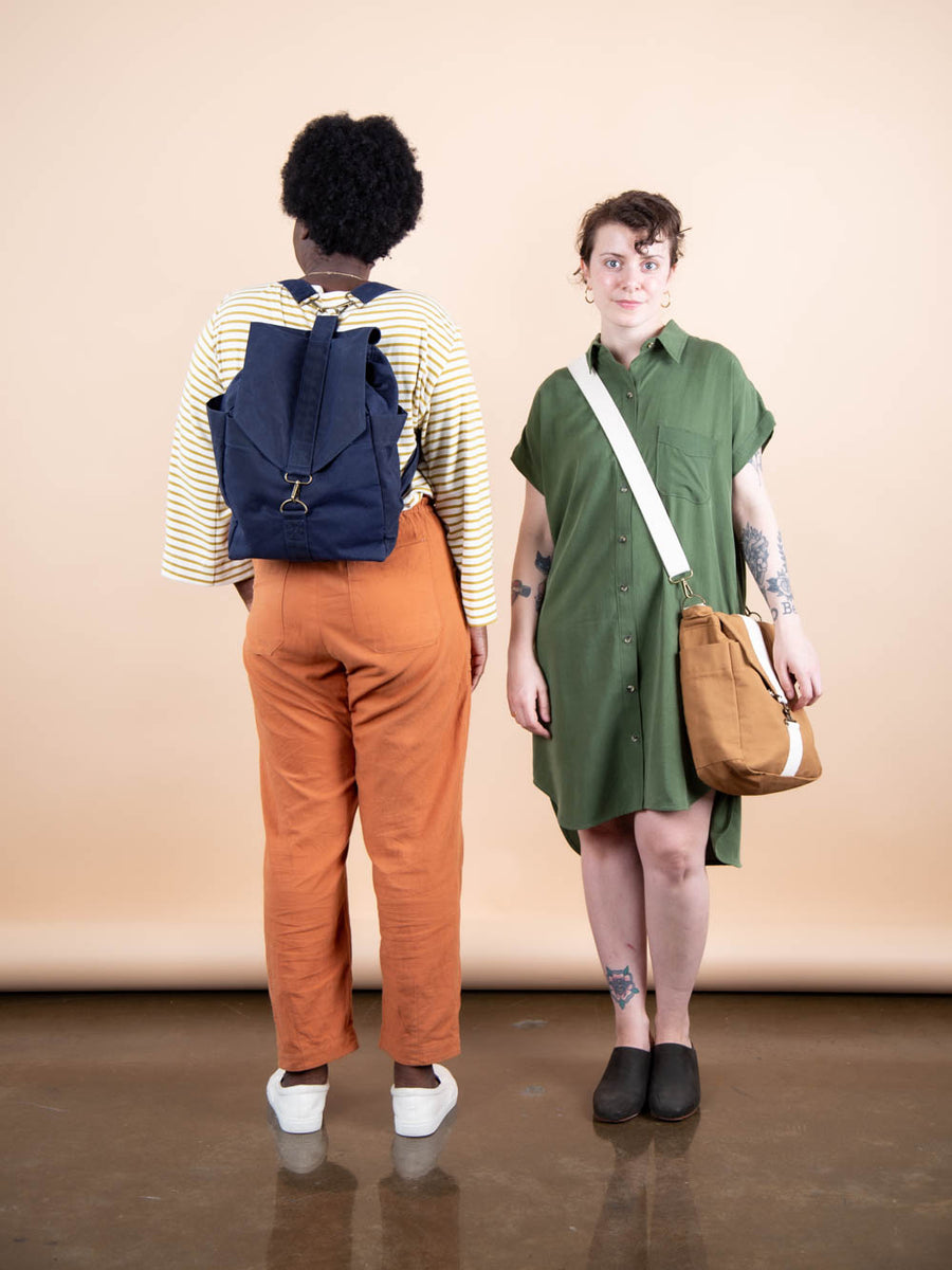 Butterscotch Convertible Bag | Backpack and Crossbody Bag | Closet Core Crew