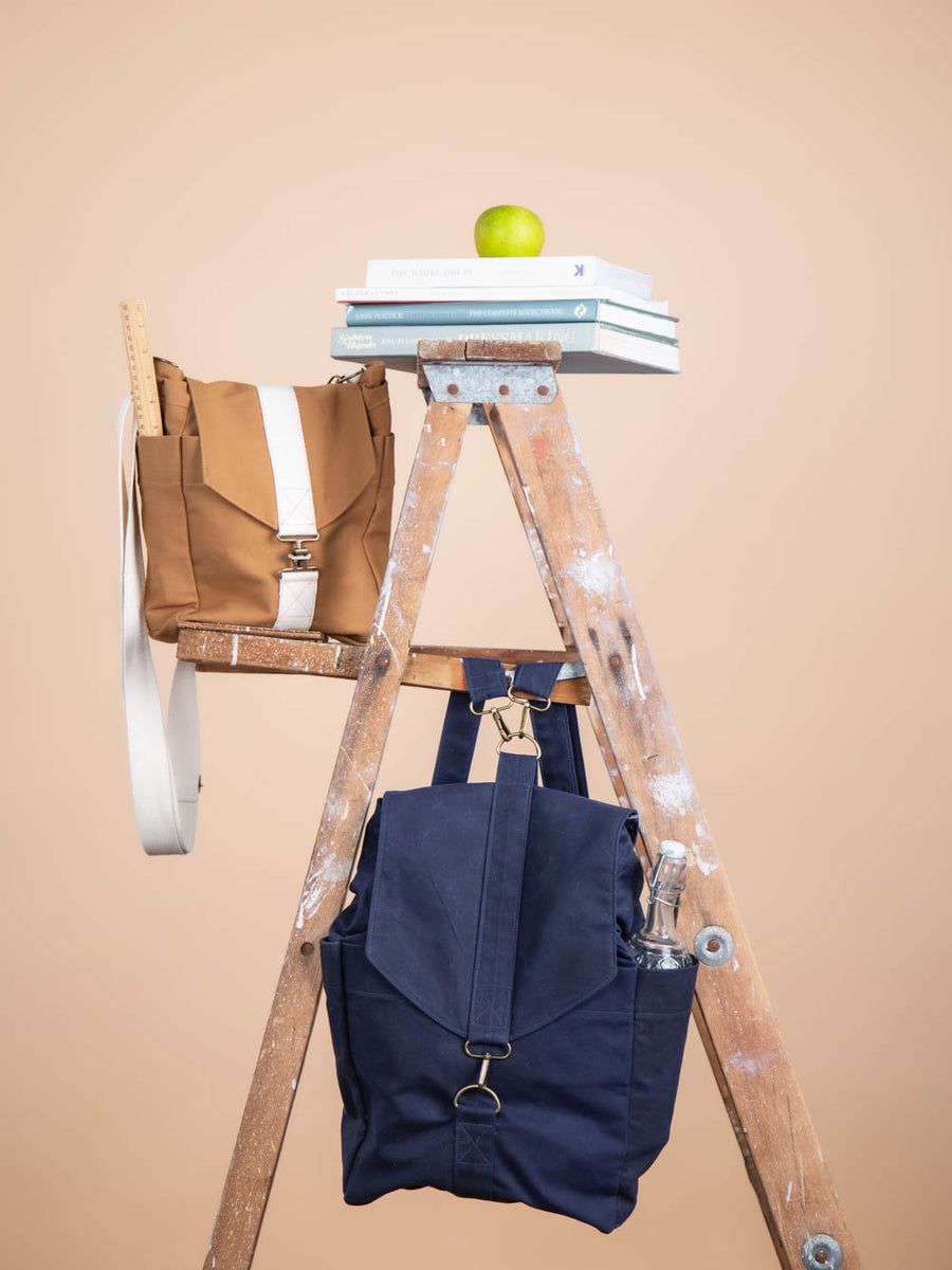 Butterscotch Convertible Bag | Backpack and Crossbody Bag | Closet Core Crew