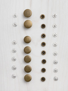 Button fly jeans-making kit // Jeans buttons & jeans rivets // Closet Core Patterns