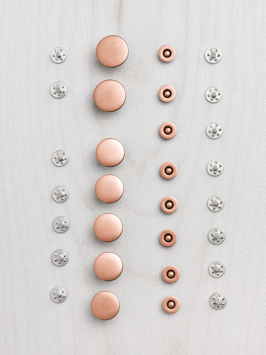 Button fly jeans-making kit // Jeans buttons & jeans rivets // Closet Core Patterns