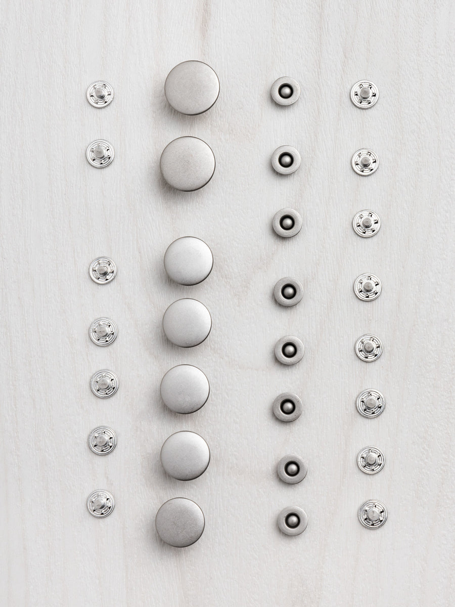 Button fly jeans-making kit // Jeans buttons & jeans rivets // Closet Core Patterns