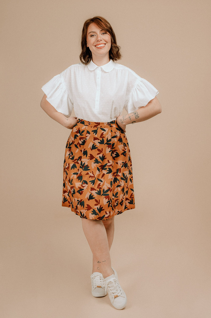 Camelia Blouse Pattern | Patron de Blouse Camélia | Deer & Doe