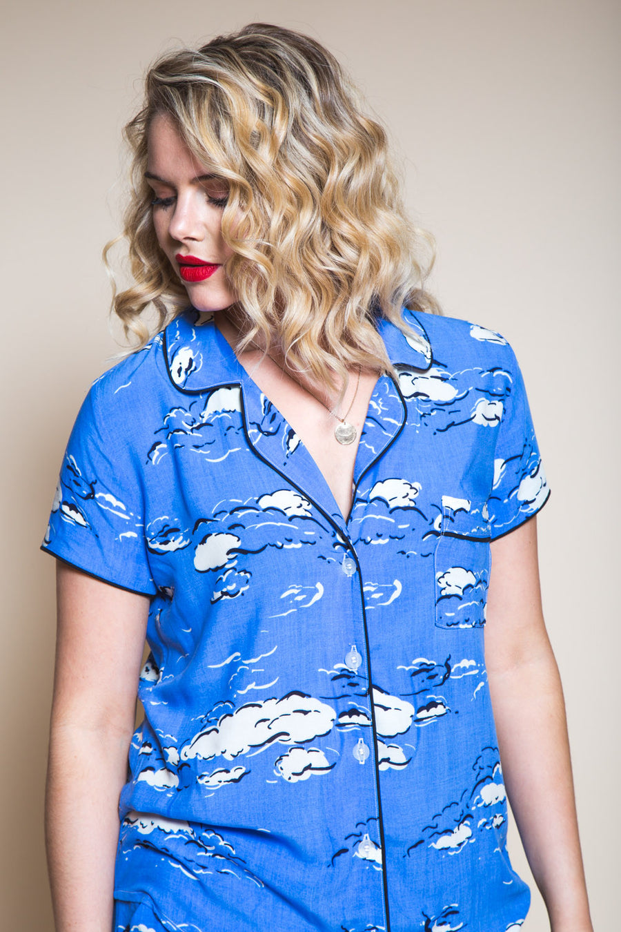 Carolyn Pajamas Pattern // Pajama Top // Closet Core Patterns