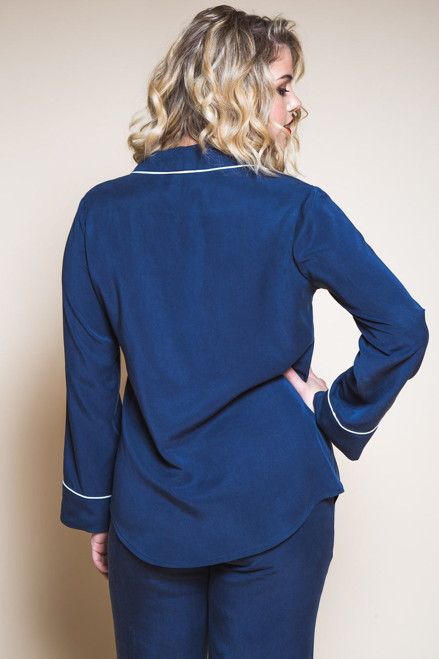 Carolyn Pajamas Pattern // Pajama bottom + long sleeved pajama top // Closet Core Patterns
