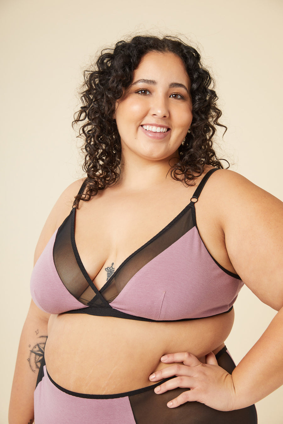 Céline Bralette Pattern | Plus size bra pattern | Closet Core Patterns