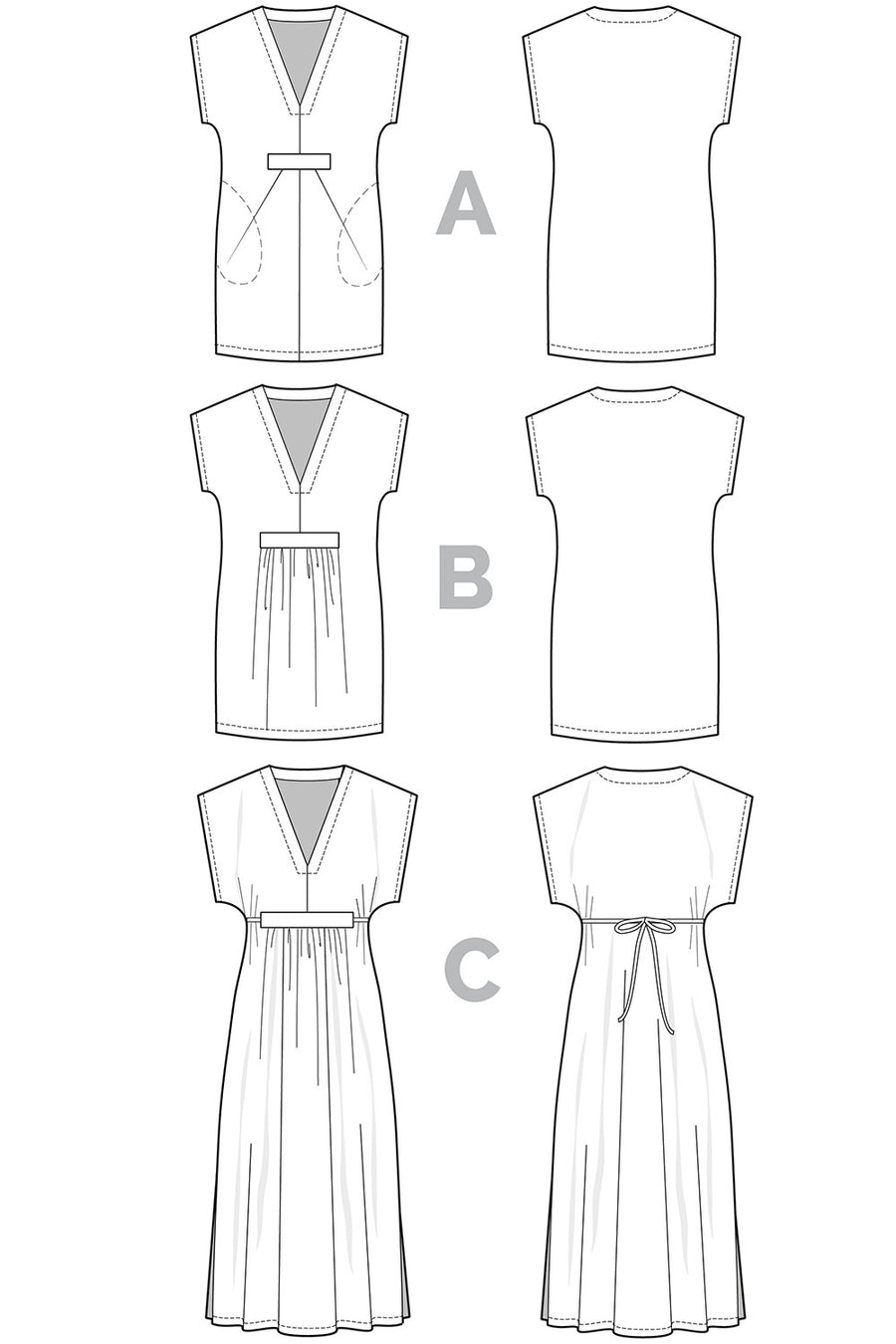 Charlie Caftan Pattern / Kaftan Pattern | Closet Core Patterns