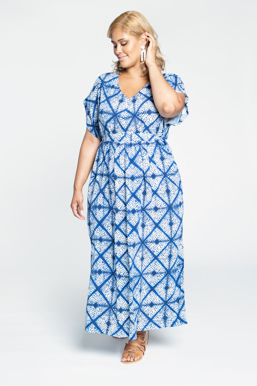 Charlie Caftan pattern / Kaftan Pattern| Plus size dress pattern | by Closet Core Patterns