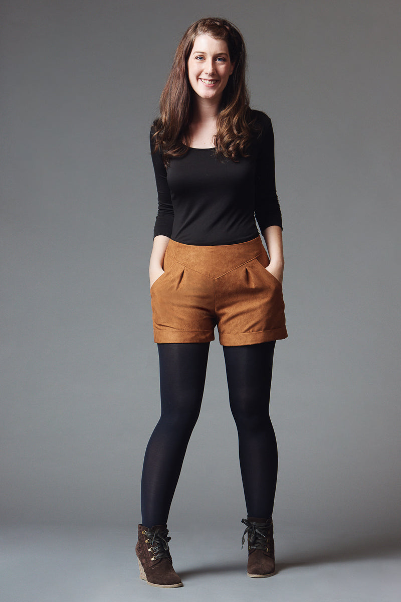 Chataigne Shorts Pattern | Patron de Short Chataigne | Deer & Doe