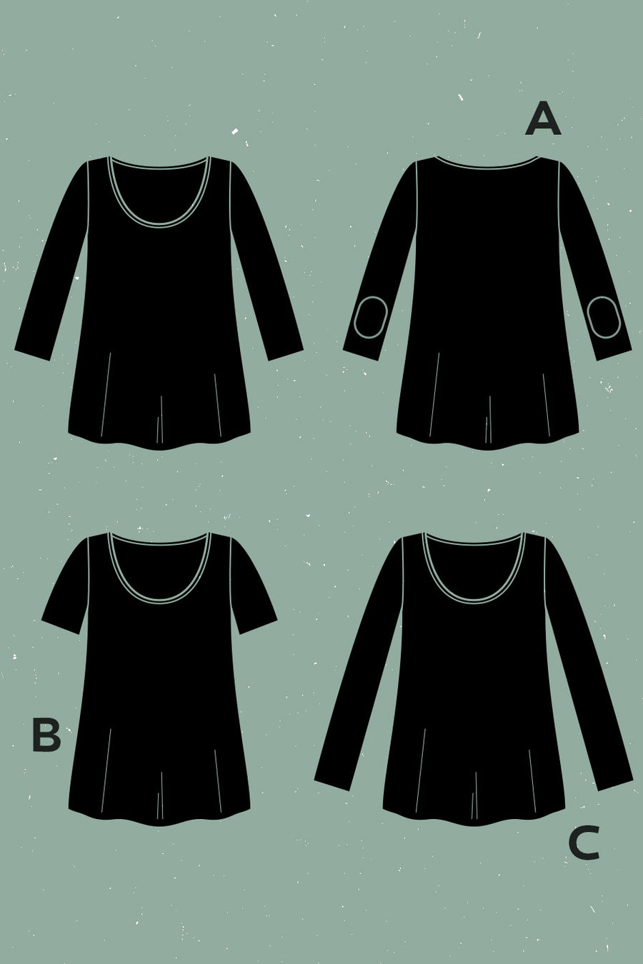 Plantain T-Shirt Free Pattern | Patron de T-Shirt Gratuit Plantain | Deer & Doe