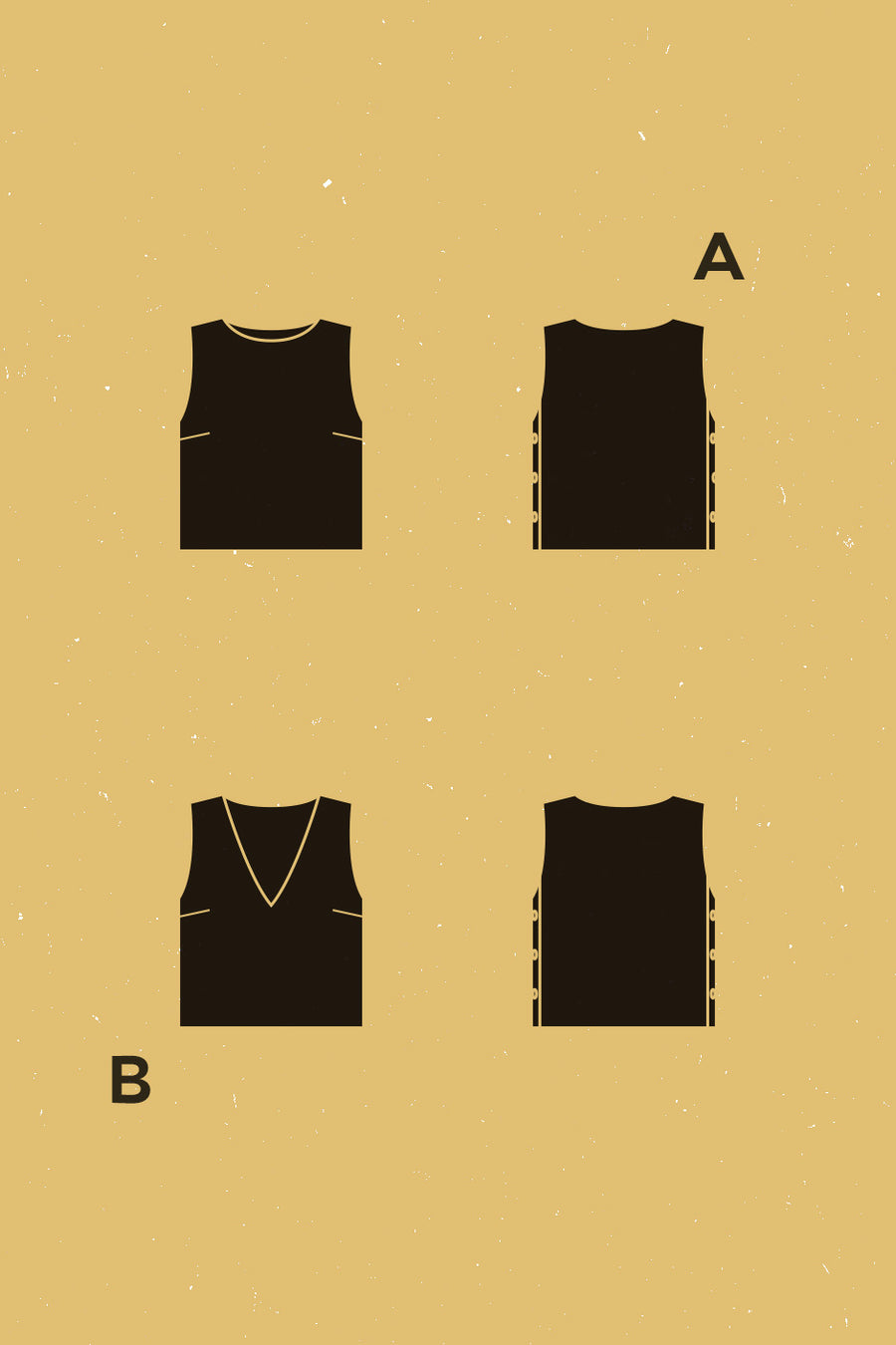 Hysope Blouse Pattern | Patron de Haut Hysope | Deer & Doe