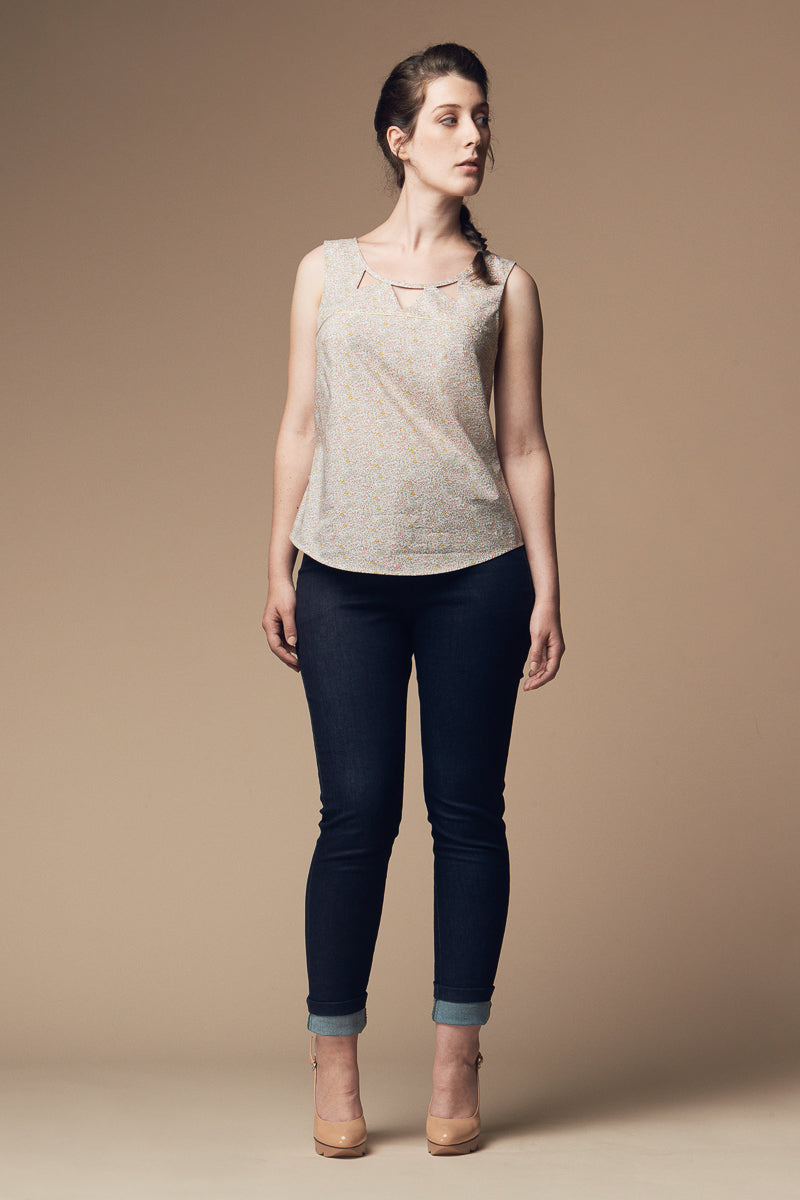 Datura Tank Top Pattern | Patron de Blouse Datura | Deer & Doe