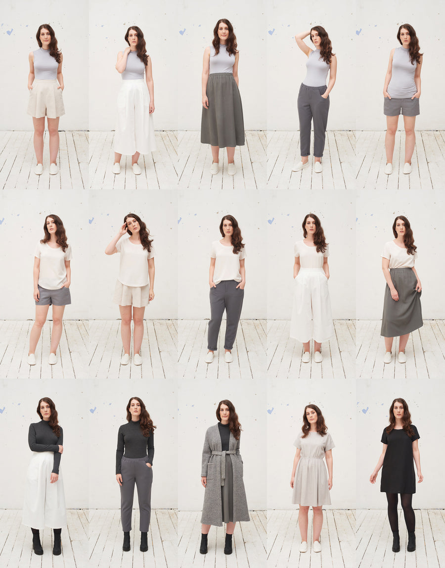 Dressed ebook With 9 Patterns! Pattern | Patron de eBook Dressed (avec 9 patrons) | Deer & Doe