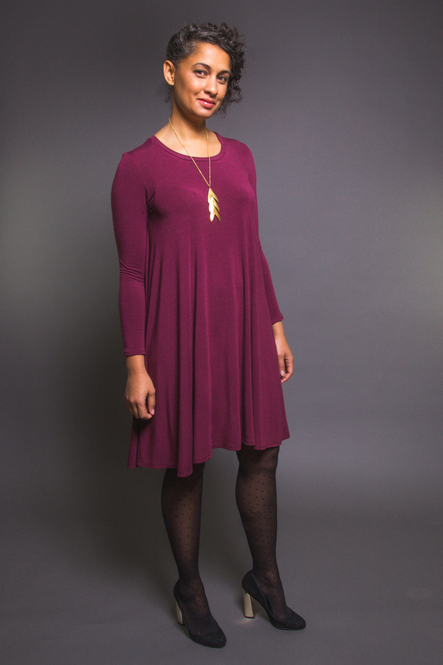 Ebony Tee Pattern // Knit Dress Pattern // Closet Core Patterns