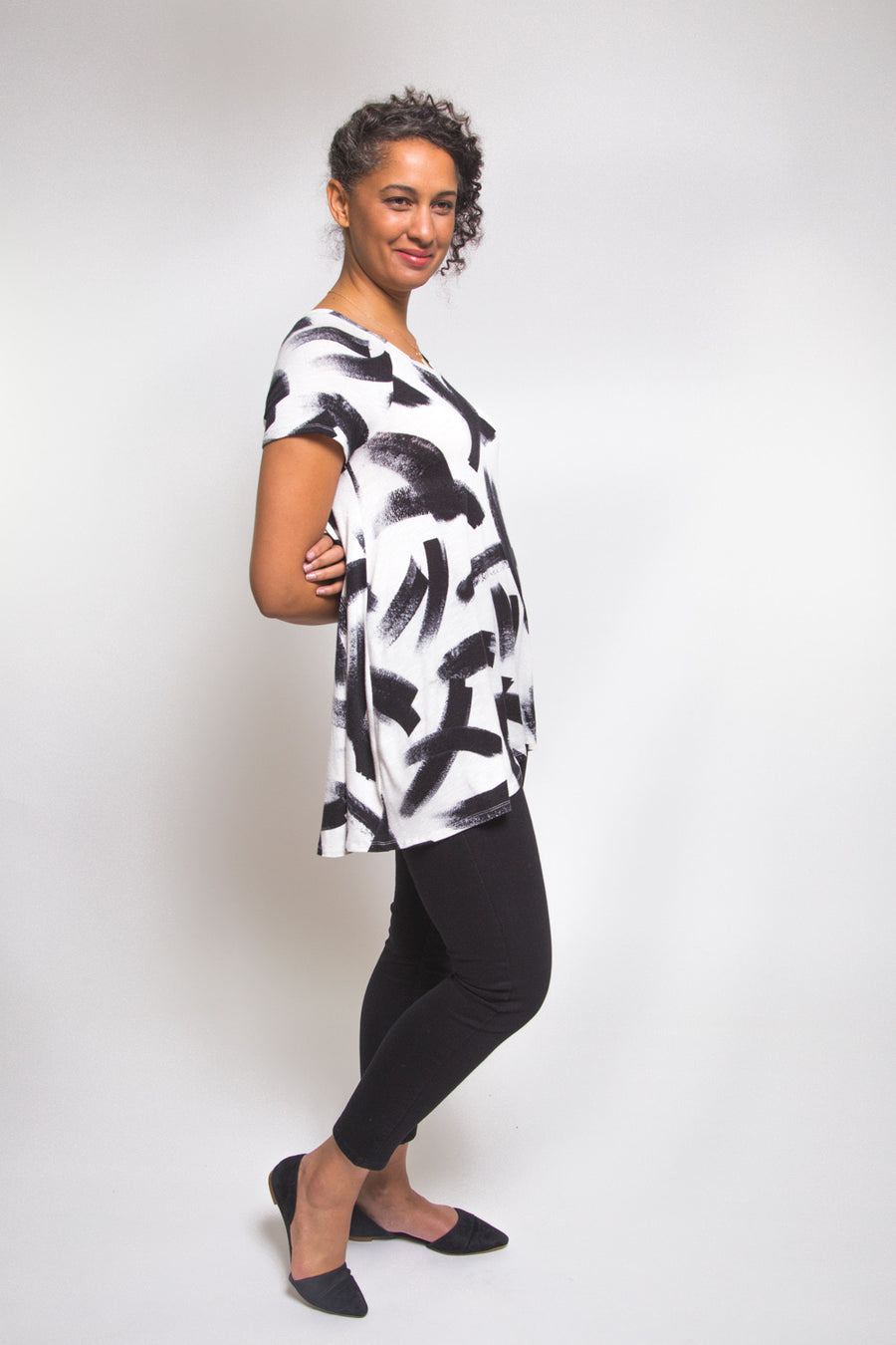 Ebony Tee Pattern // Knit tunic pattern // Closet Core Patterns