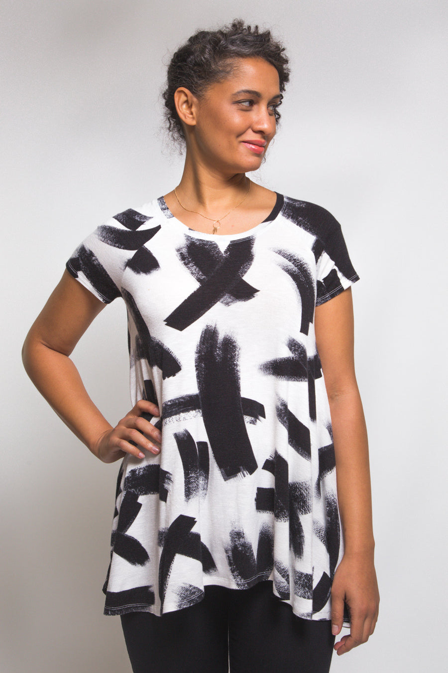Ebony Tee Pattern // Knit tunic pattern // Closet Core Patterns