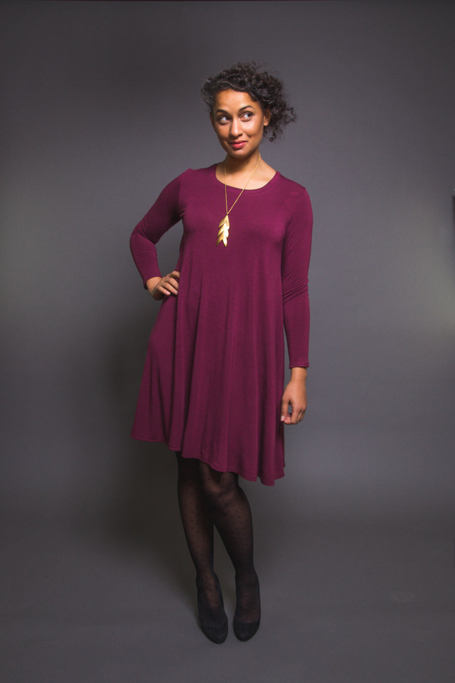 Ebony Tee Pattern // Knit Dress Pattern // Closet Core Patterns