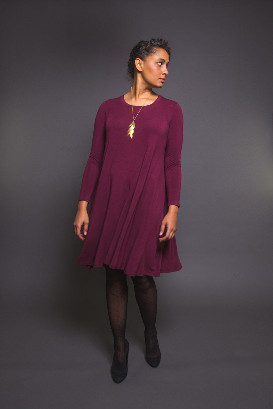Ebony Tee Pattern // Knit Dress Pattern // Closet Core Patterns