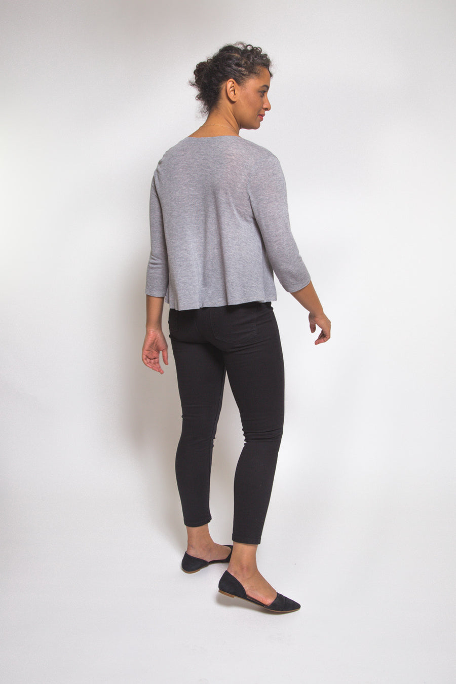 Ebony Tee Pattern // Cropped t-shirt pattern // Closet Core Patterns