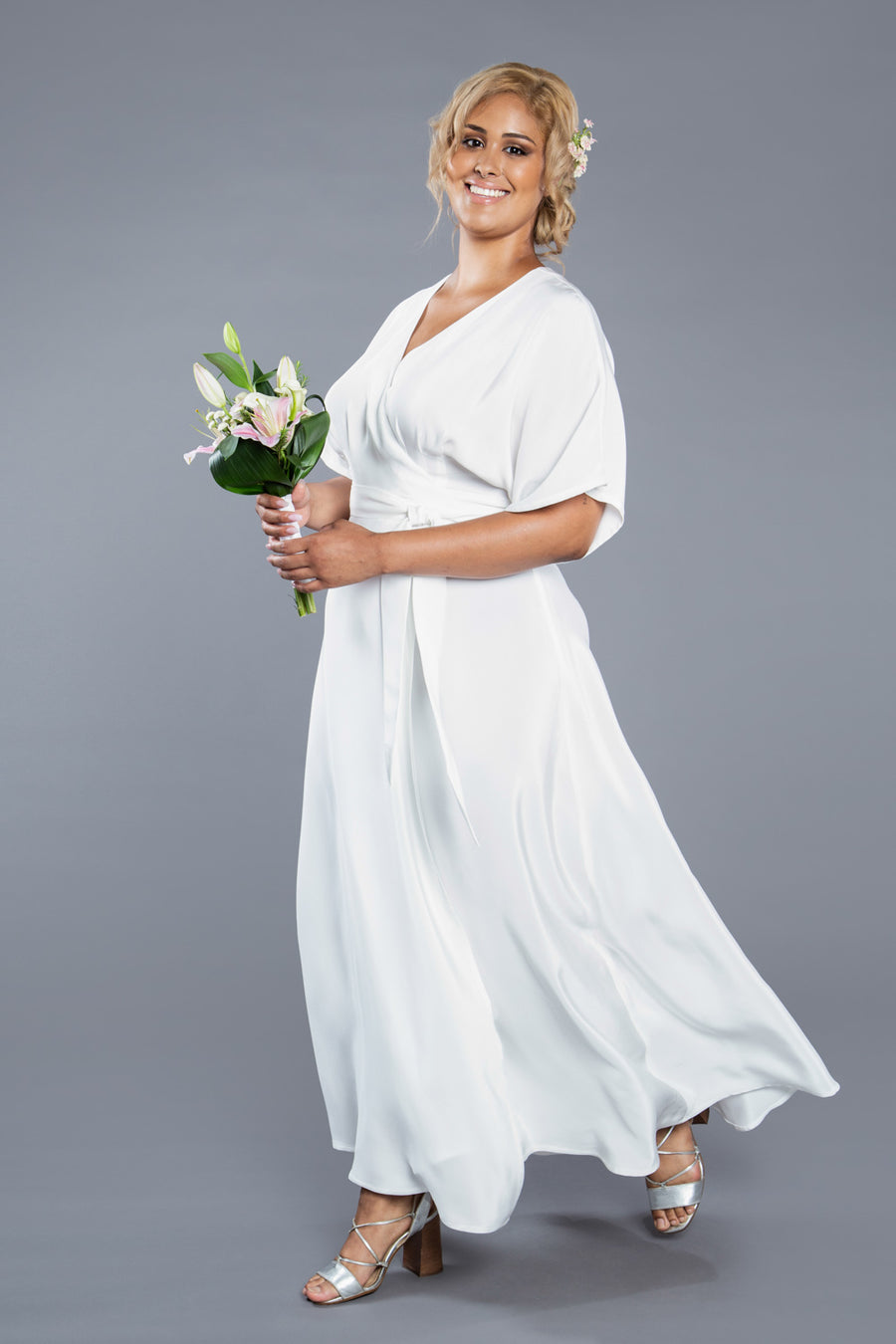 Wedding dress sewing pattern / Elodie Wrap Dress Pattern | Closet Core Patterns