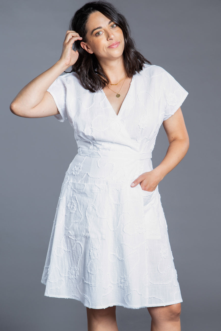 Elodie Wrap Dress pattern / Wrap dress sewing pattern | Closet Core Patterns
