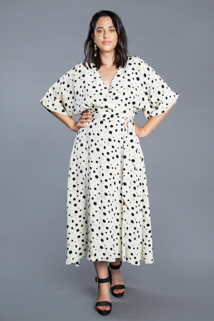Elodie Wrap Dress pattern / Wrap dress sewing pattern | Closet Core Patterns