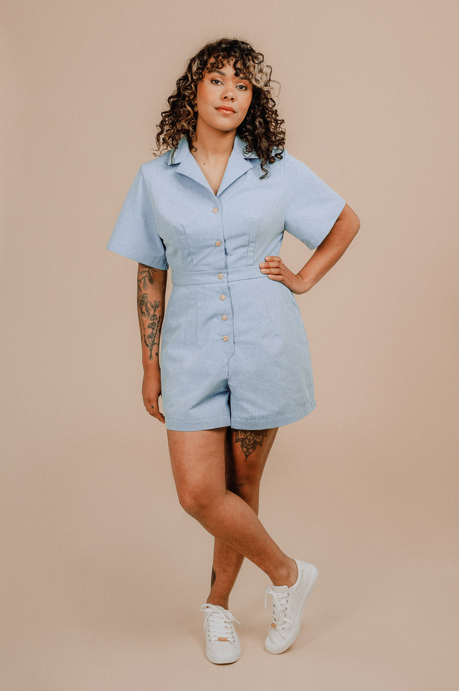 Eucalyptus Jumpsuit Pattern | Patron de Combinaison Eucalyptus | Deer & Doe