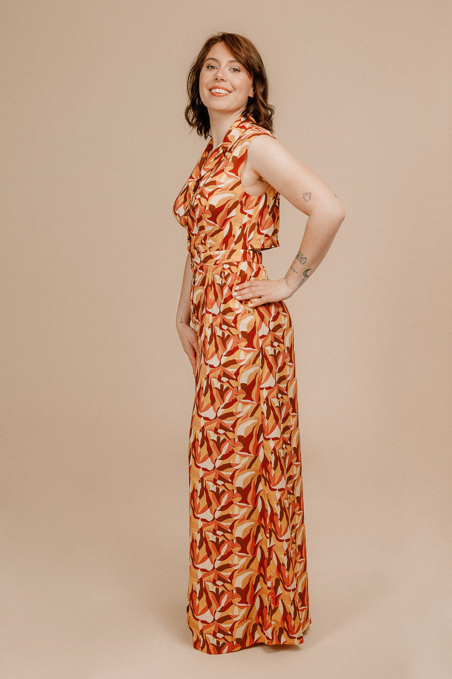 Eucalyptus Jumpsuit Pattern | Patron de Combinaison Eucalyptus | Deer & Doe
