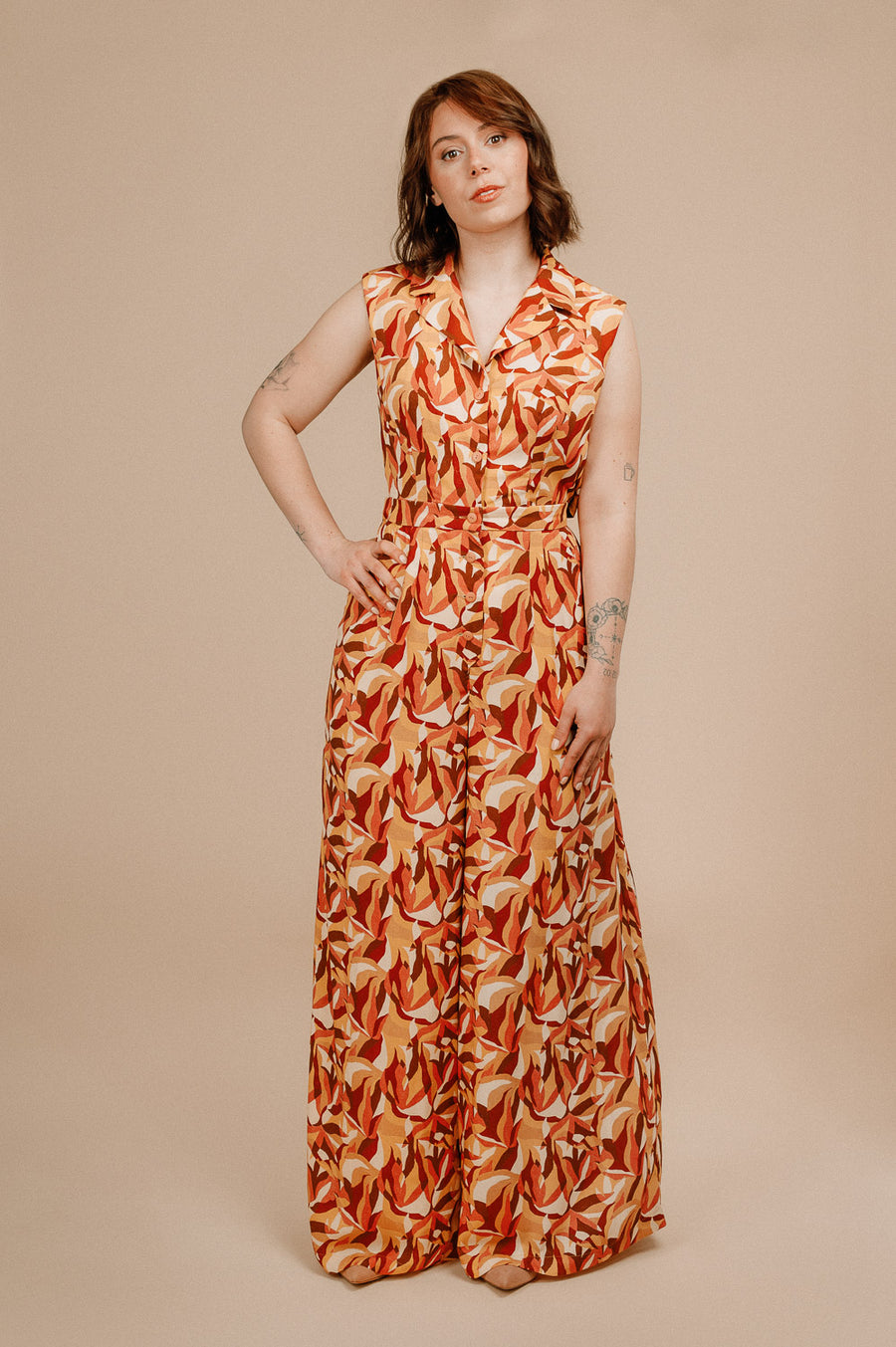 Eucalyptus Jumpsuit Pattern | Patron de Combinaison Eucalyptus | Deer & Doe