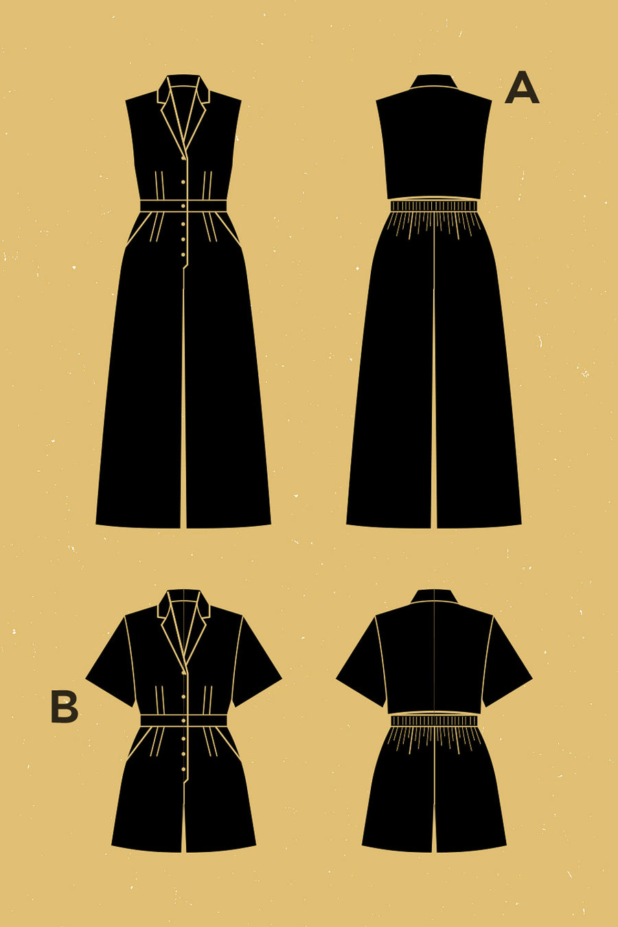 Eucalyptus Jumpsuit Pattern | Patron de Combinaison Eucalyptus | Deer & Doe