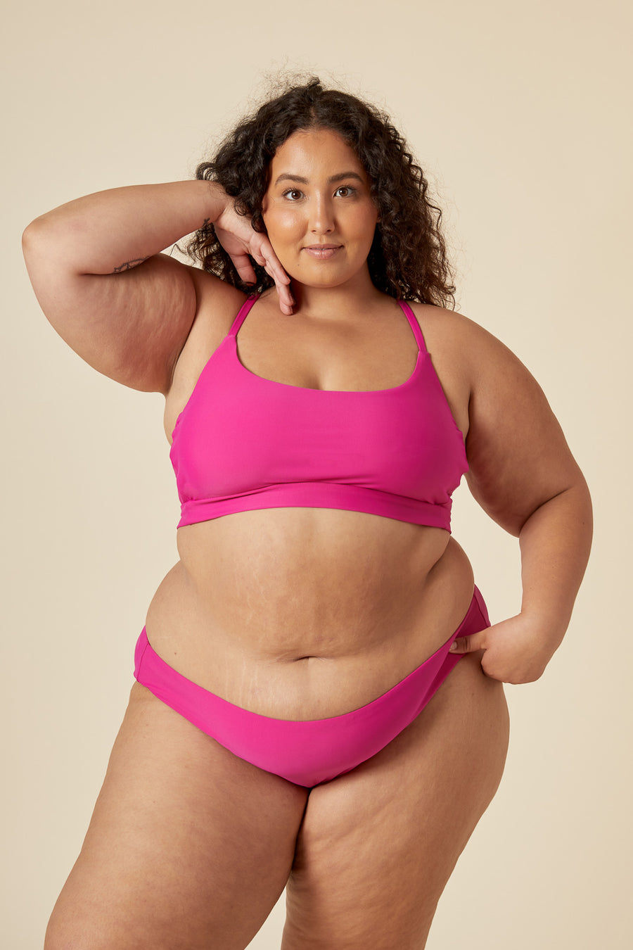 Faye Swimsuit Pattern - Plus Size Bikini Sewing Pattern by Closet Core Patterns