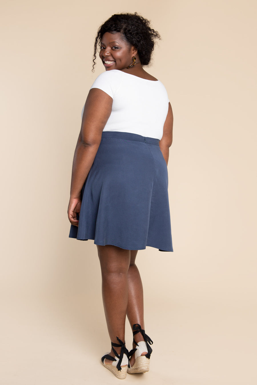 Fiore Skirt Pattern - Flared A-line skirt pattern | Closet Core Patterns