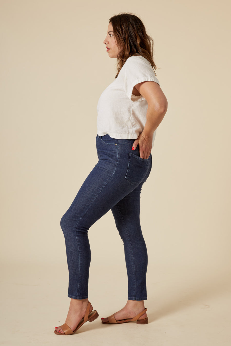 Ginger Jeans pattern | Skinny Jeans Pattern I Sewing pattern by Closet Core Patterns