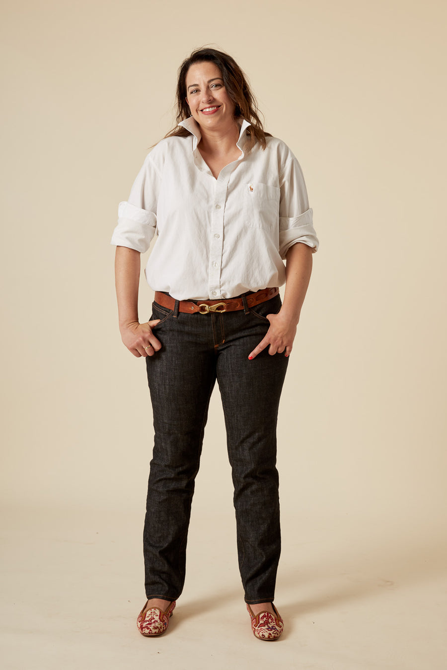 Ginger Jeans pattern | Straight leg + low rise jeans pattern |Closet Core Patterns