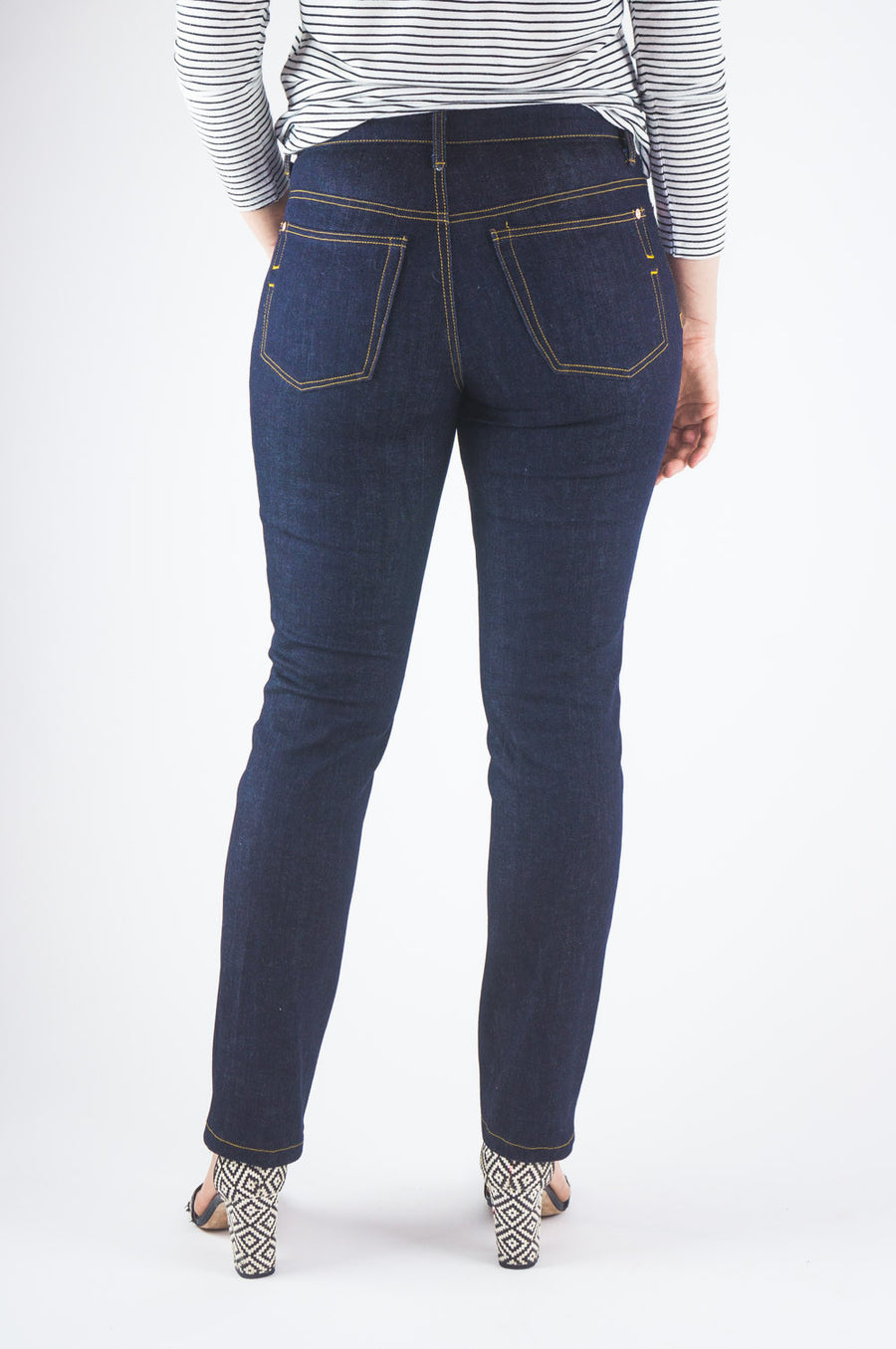 Ginger Mid-rise Skinny Jean Pattern // Jeans sewing pattern // Closet Core Patterns