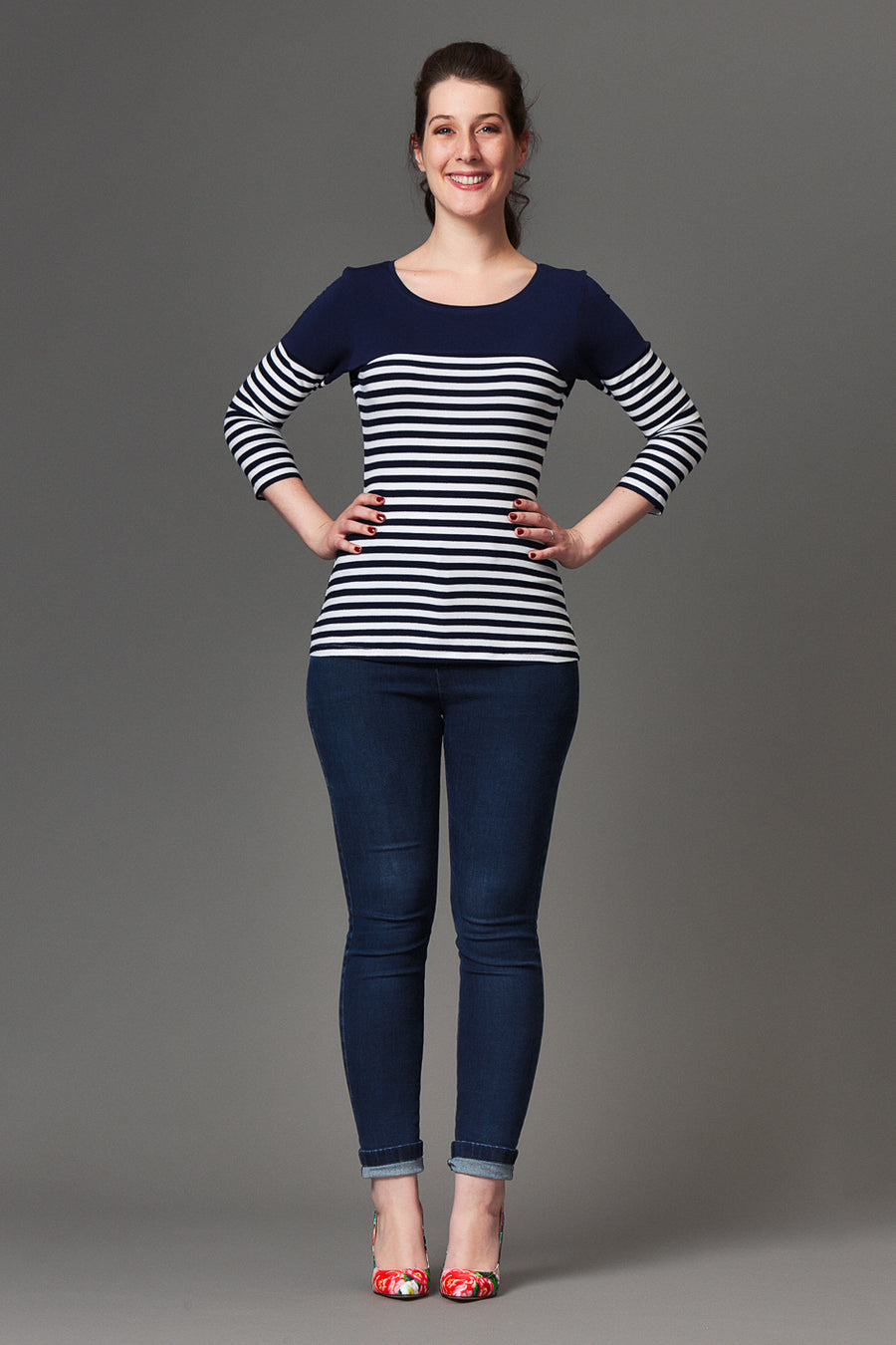 Givre Dress + T-shirt Pattern | Patron de Robe + T-shirt Givre | Deer & Doe