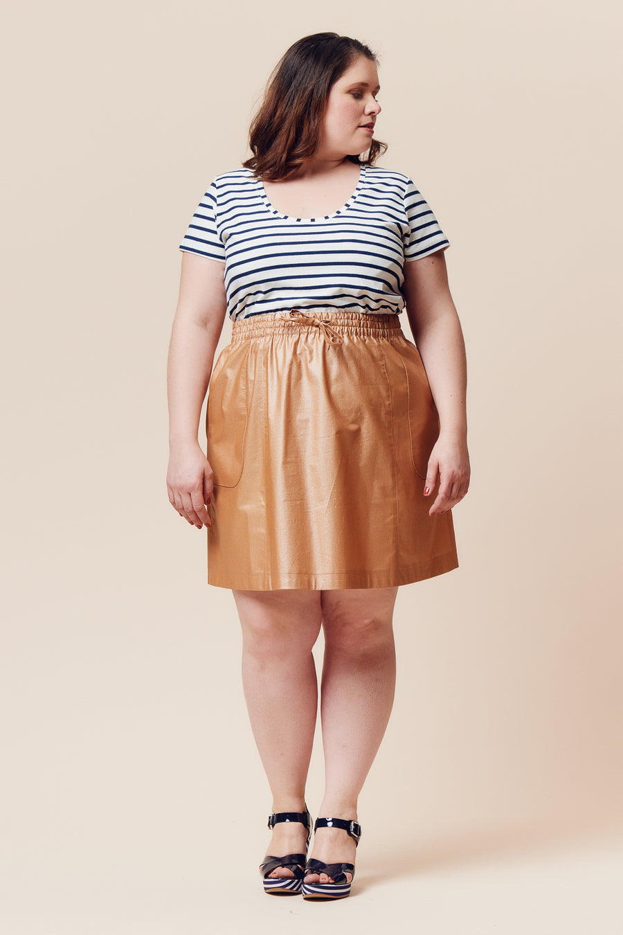 Goji Shorts + Skirt Pattern | Patron de Jupe + Short Goji | Deer & Doe