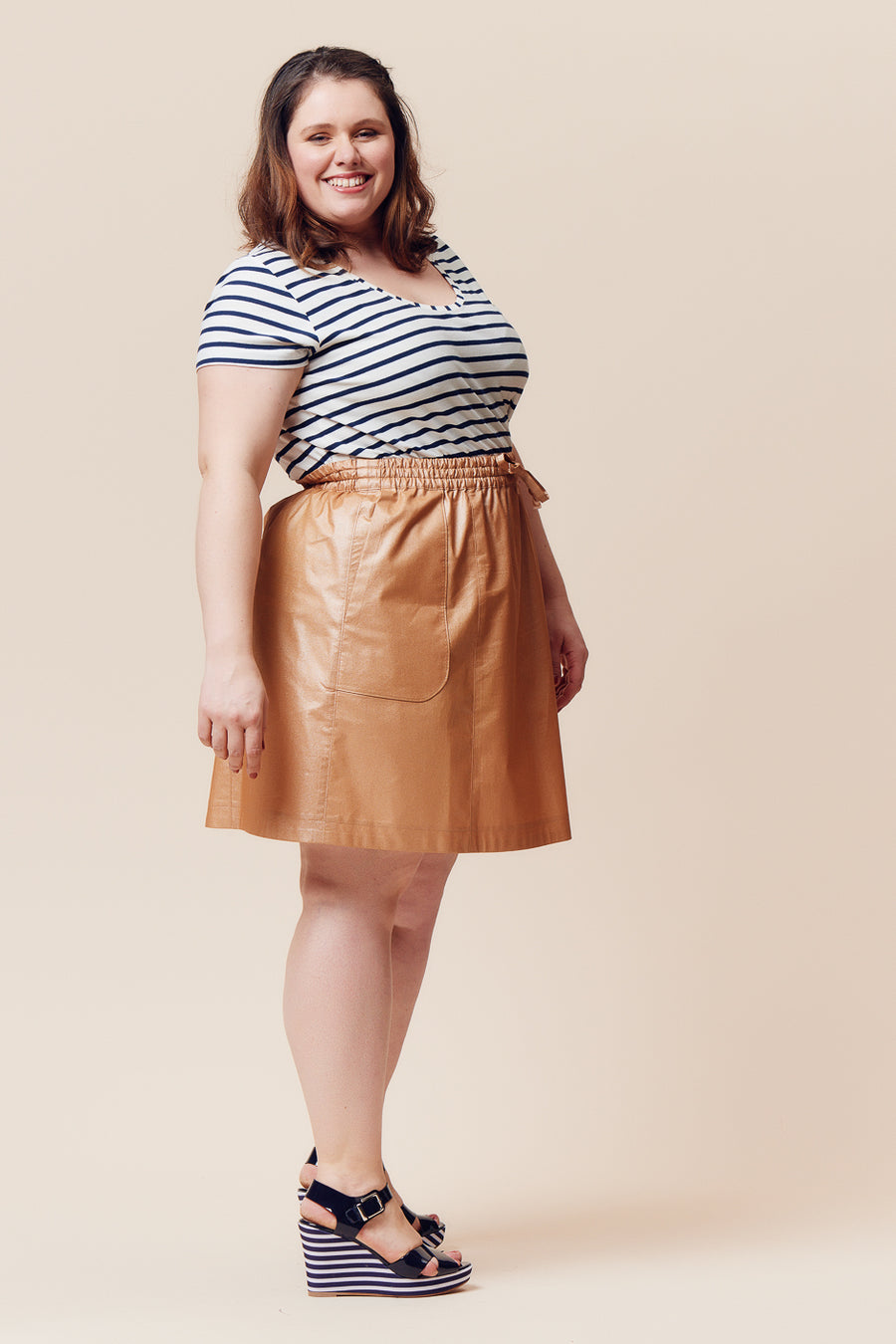 Goji Shorts + Skirt Pattern | Patron de Jupe + Short Goji | Deer & Doe